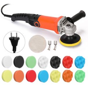 Car Electric Polisher Machine Auto Polishing Adjustable Speed 1200W 220V Sanding Waxing Machine Automobile Furniture Polishing Tool