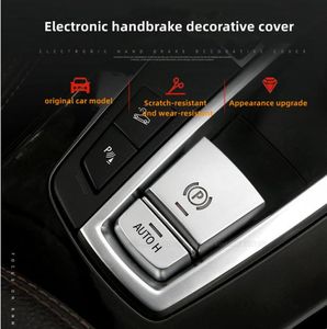 Voiture électronique Handbrake Automatique Bouton de stationnement Autocollants décoratifs pour BMW 3 5 6 7 Série X1 X3 X4 X5 X6 F30 E90 E92 F10 GT ACC7128213