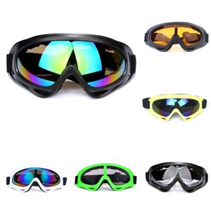 Electronique de voiture Lunettes de moto Anti-éblouissement vélo Motocross lunettes de soleil sport lunettes de Ski coupe-vent Anti-poussière UV engrenages de protection accessoires