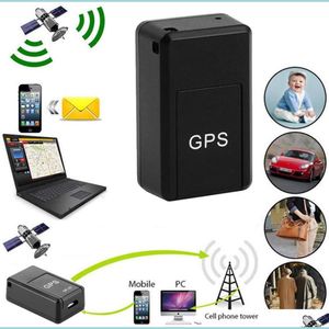 Accessoires Gps De Voiture Gf07 Mini Gps Tracker Tra Longue Veille Magnétique Sos Dispositif De Suivi Gsm Sim Pour Véhicule/Voiture/Personne Emplacement Lo Dh4Q6