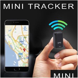 Car Gps Accessories New Smart Mini Tracker Locator Strong Real Time Magnetic Small Tracking Device Motorcycle Truck Kids Teens Old Dh0Rs