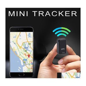 Accessoires GPS de voiture Mini localisateur de traqueur intelligent fort en temps réel petit dispositif de suivi magnétique moto camion enfants adolescents vieux Dro Dh0Ag