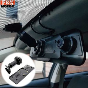 Support de voiture Auto rétroviseur panneau arrière rétroviseurs intérieurs support bras voiture DVR GPS enregistrement vidéo enregistreur de conduite support Dash Cam Q231104