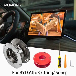 Support de voiture pour BYD Atto3 Song plus Tang EV DMI, accessoires 2023, écran de contrôle Central, support de Rotation, support de Navigation GPS pour voiture Q231104