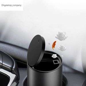 Car Interior Rubbish BagCar Trash Bin Can Mini Auto Dust Organizer Garbage Container Storage Box Bucket Auto Accessories