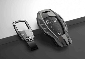 Couverture de cas de clé de voiture pour Mercedes AMG A C E S Série E200L E300L C260L E260 W204 W212 W176 CLA GLA ACESSORIES CAR CORD