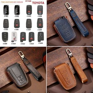 Llave de automóvil Crazy Corse 4 botón CAS CASA DE COTO 2019 2018 Toyota Highlander Avalon Camry Corolla RAV4 Keychainl2312.14