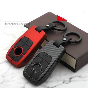 Car Key Matte Car Key Case Cover For Mercedes Benz AMG W203 W210 W211 W124 W202 W204 W205 W212 W176 C117 E Class W213 X156 W246 Keyring T221110