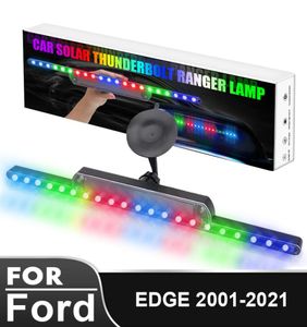 Luces LED para coche, luz de advertencia Solar colorida, luces antirretrocesos, lámparas, herramientas para coche, productos automotrices para Ford EDGE 200120216118480