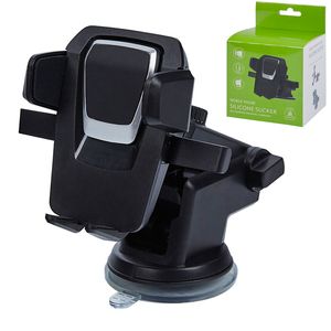 Support de voiture universel à Long cou pour pare-brise, tableau de bord, support de téléphone portable, forte aspiration, pour téléphone intelligent iphone Samsung