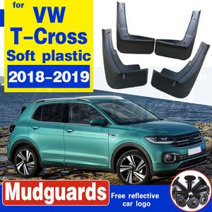 Car Mud Flaps Splash Guards Mudguards Mud Flap Fender Mudflaps Accessories For Volkswagen VW T-Cross 2018 2019 Accessories