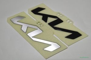 Pegatina de la placa de la placa de identificación de automóvil pegatina de parrilla para kia óptima reed rio k5 kx5 kx3 k3 k9 sportage stinger alma forte kia logo2228128