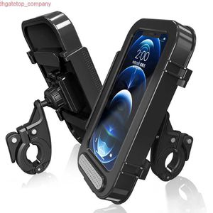 Voiture nouveau support de téléphone de vélo boîtier étanche vélo moto guidon rétroviseur support de support pour 4.-7 