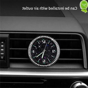 Voiture Nouvelle Voiture Horloges Lumineux Mini Automobiles Interne Stick-On Numérique Montre Auto Ornement De Voiture Accessoires Cadeaux Mécanique Horloges À Quartz