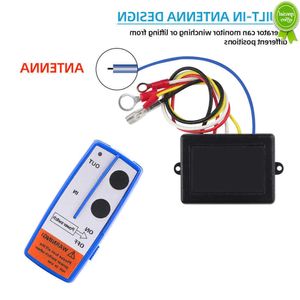 Kit de recuperación de Control remoto de cabrestantes inalámbricos digitales de mano para coche nuevo 2,4G 164FT con transmisor Manual para coche Jeeps SUV 12V 24V