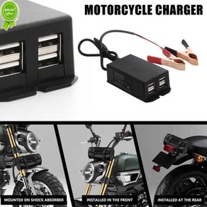 Voiture nouvel adaptateur d'alimentation cc avec clip de batterie 12 v véhicule chargeur Usb pour téléphone portable 4 Ports identifient automatiquement la charge de shunt