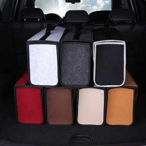 Car Organizer Back Seat Storage Box Trunk Bag Vehicle Automotive Tool Multi-use Tools For Carpet Folding Emergency