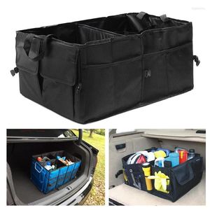 Car Organizer Trunk Eco-Friendly Super Strong & Durable Collapsible Cargo Storage Box For Auto Trucks SUV