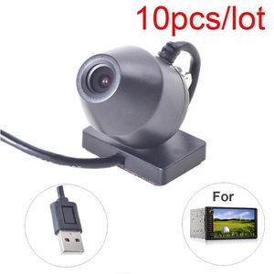 Caméras de recul de voiture Caméras Capteurs de stationnement 10pcs DVR Caméra de tableau de bord USB 720P Cam Angle de vision de 170 degrés pour Android 4.2 4.4 5.1 GPS