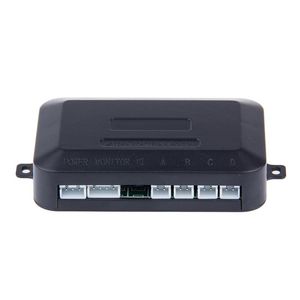 Cámaras de visión trasera para automóviles Sensores de estacionamiento Sensor universal de 12V Asistencia inversa Sistema de monitoreo de respaldo Sensible Quasi-Car LED Reversing 4