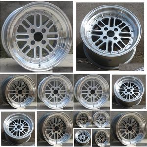 Llantas de automóviles Rendimiento Labio ancho 15 pulgadas 15x8.0 4x100 Rueda de aleación en forma para Mazda Mx-5 Entrega de gotas Automóviles Motocicletas Piezas de automóviles Whe Dhucf