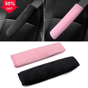 Housse de ceinture de sécurité de voiture coussin de ceinture de sécurité intérieur épaulière poilue confortable pour adultes jeunes enfants Proterctor Accesorios Coche