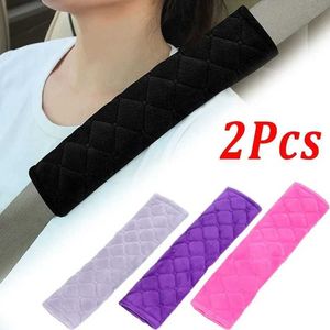 Car Seat Belt Covers Universal Soft Plush Auto Safety Shoulder Cover Seatbelt Strap Protector Pads Interior Accessories