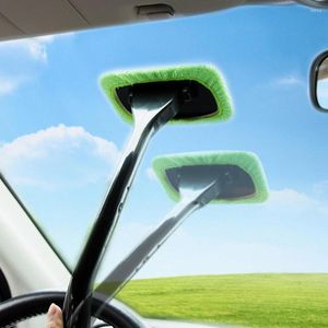Car Sponge Mop Cleaning Windows Windshield Fog Tool Brush Washing Rag Wipe Duster Home Office Auto Glass Cloth