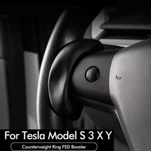 Elevador de volante de coche para Tesla Model 3 S X Y accesorios de contrapeso de piloto automático anillo FSD peso asistido automático AP198K