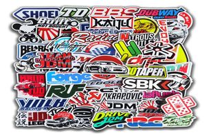 Autocollant de voiture 1050100pcs Cool Car Styling JDM Modification Autocollants pour le casque de pare-chocs Casque Motorcycle mixte Vinyle Sticke Sticke7864498