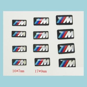 Autocollants De Voiture 100Pcs Tec Sport Roue Badge 3D Emblème Autocollant Stickers Logo Pour Série M M1 M3 M5 M6 X1 X3 X5 X6 E34 E36 E6 Car Styling Dh0Eq