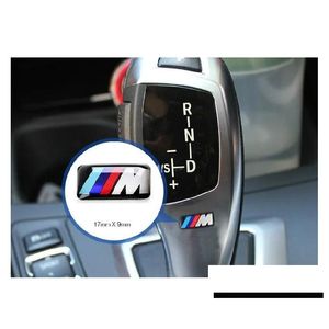 Autocollants de voiture 50pcs Tec Sport Wheel Badge 3D Emblem Sticker Sticker Decs Logo pour M Série M1 M3 M5 M6 X1 X3 X5 X6 E34 E36 E6 Drop de DHG2O