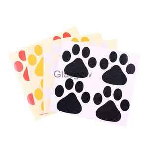 Autocollants De Voiture Autocollant De Voiture Cool Design Patte 3D Animal Chien Chat Ours Empreintes De Pied Décalque De Voiture Rouge Noir Drôle Chat Paw Autocollant De Voiture x0705