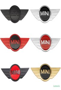 Style de la voiture Fibre de carbone 3D Stickers métalliques Badge d'emblème pour Mini Cooper One R50 R52 R53 R56 F55 F56 R57 R58 R59 ACCESSOIRES7058559