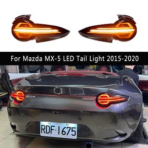 Indicateur de clignotant de banderole de style de voiture pour Mazda MX-5 MX5 feu arrière LED 15-20 accessoires d'éclairage de lumière de stationnement arrière de frein