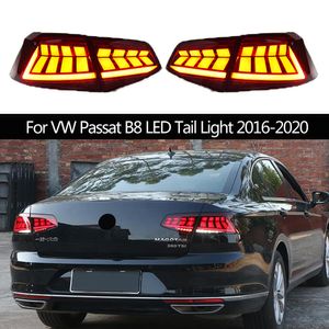 Les feux arrière de style carreau de style indicateur d'éclairage du signal de signalisation pour VW PASSAT B8 LED FOG FOG RANDE Stationnement Running Running arrière lampe