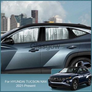 Pare-soleil de voiture pare-brise avant de voiture pare-soleil Protection UV fenêtre latérale rideau ombre visière accessoires pour Hyundai Tucson NX4 20212025 x0725