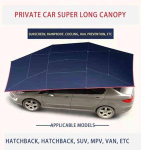 Pare-soleil de voiture, protection solaire de toit, isolation thermique, résistant à la grêle, feuilles, pare-soleil de stationnement extérieur, Garage Mobile, parapluie de voiture automatique pliable H9665485