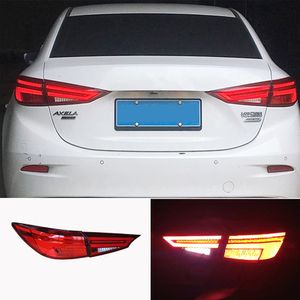 Cola de la lámpara del coche para Mazda 3 Mazda 3 Axela 2014-2018 LED de luces de niebla luces de circulación diurna DRL Coches Accesorios