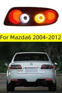 Ensemble de feux arrière de voiture pour Mazda 6 2004-2012 Mazda6 LED feux arrière antibrouillard frein clignotant feu arrière