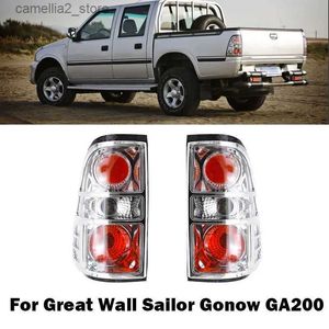 Luces traseras del coche para Great Wall Sailor Gonow GA200 PickUp Conjunto de luz trasera trasera del coche Luz trasera de freno Luces de parada Lámpara de estacionamiento Accesorios para automóviles Q231017