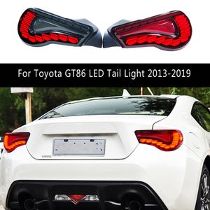 Car Taillight Assembly Brake Reverse Parking Running Light Streamer Turn Signal Indicator For Toyota GT86 LED Tail Light 13-19