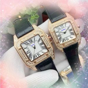 Car Timer Brand Table Femmes hommes Luxury montre Bling Diamonds Ring Bracelet Gume Lady Student Clock Ladies Quartz Batterz Fashion Modern Wristwatch