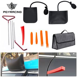 Car Tool Car Window Door Key Lost Kit Inflatable Air Pump Air Wedge Non Marring Wedge Storage Long Reach Grabber For Cars Truck PQY-STC02