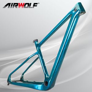 Supports de camion de voiture AIRWOLF 29er cadre de VTT en carbone XC Boost 148mm Hardtail PF30 QR 14212mm 1359mm OEM vtt cadre 230617