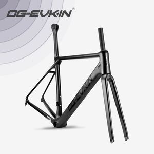 Supports de camion de voiture OG EVKIN CF 025 V cadre de route en carbone V frein vélo lumière noire BB86 700C x 25C Di2 ensemble de vélo mécanique course 230206