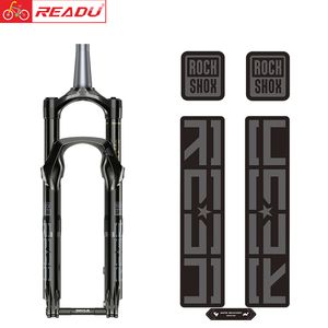 Car Truck Racks rockshox reba mountain fork sticker bicycle accessories MTB bike front decal 230712