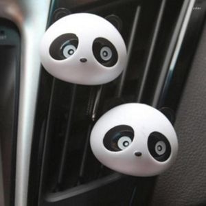 Clip de ventilation de voiture, désodorisant, odeur en forme de Panda, parfums durables, accessoires automobiles