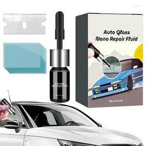 Solutions de lavage de voiture portable Kit de réparation de pare-brise Auto Miroir de vitre de verre Gale Nano Fluid Accessoire
