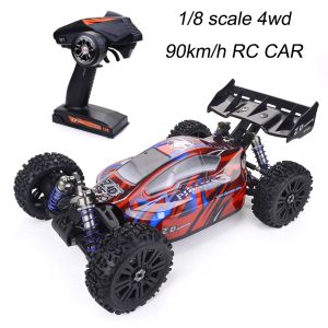 Car ZD Racing Pirates3 BX8E 1/8 Échelle 3s 4WD Brushless Electric Offroad Buggy 90 km / h 2,4 GHz 4ch To à distance Récepteur RC Toy